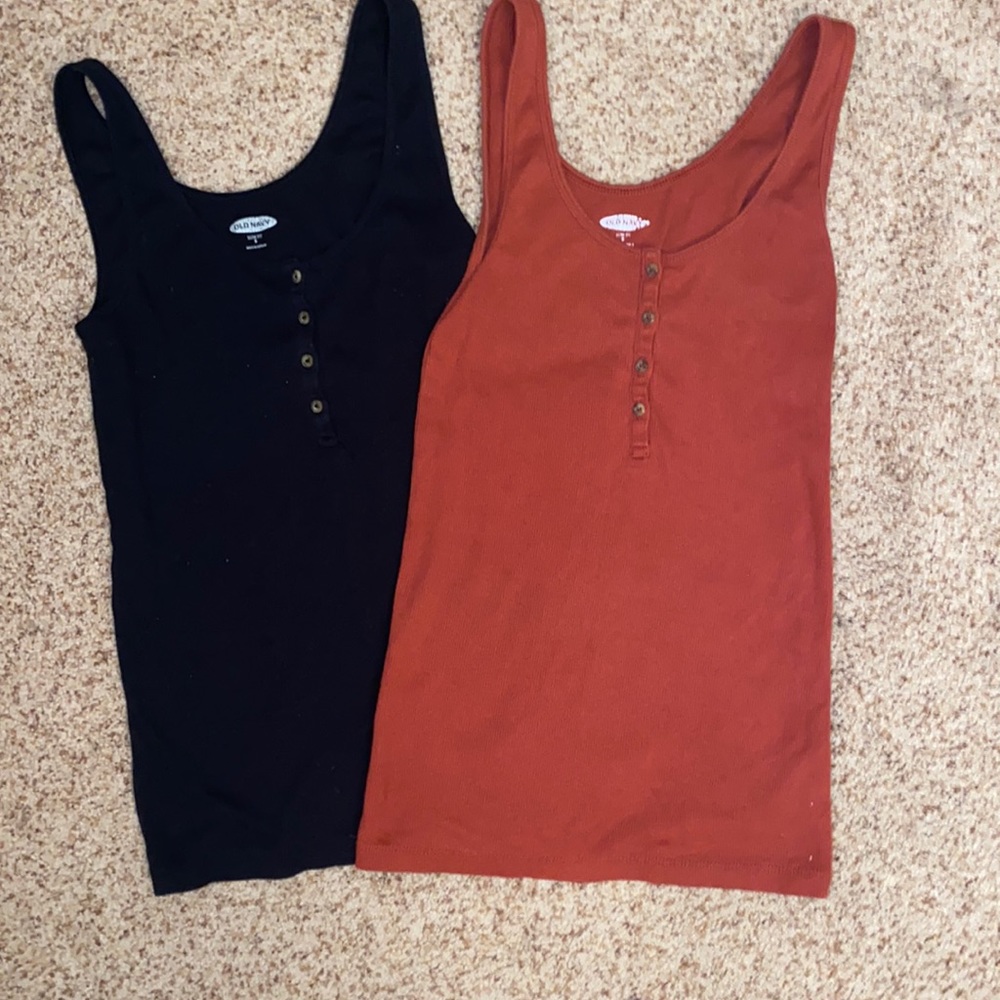 Old Navy Button Up Tanks